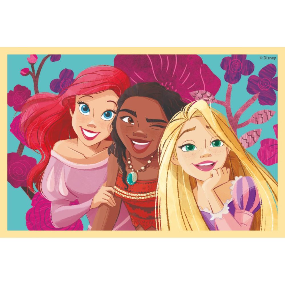 Puzzle Clementoni, Disney Princess, 6 cuburi