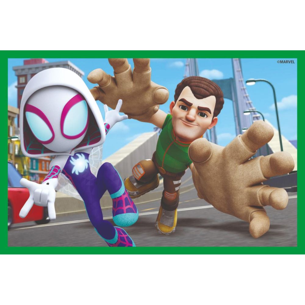 Puzzle Clementoni, Spidey si Prietenii sai Fantastici, 6 cuburi