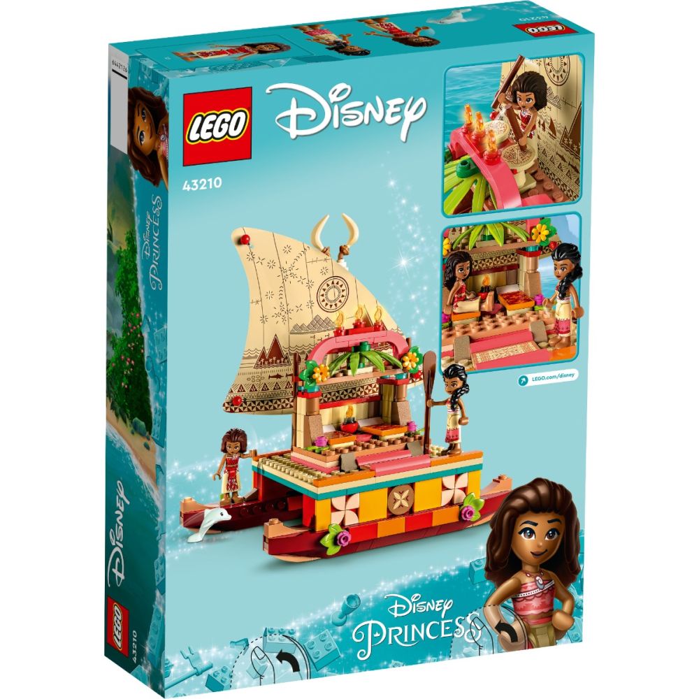 LEGO® Disney - Catamaranul polinezian al Moanei (43210)