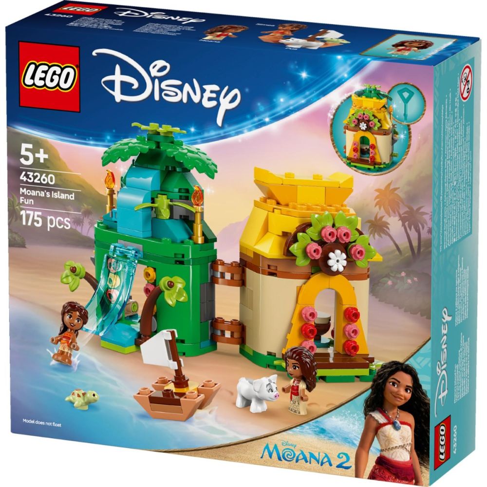 LEGO® Disney Princess - Distractie pe insula Moanei (43260)