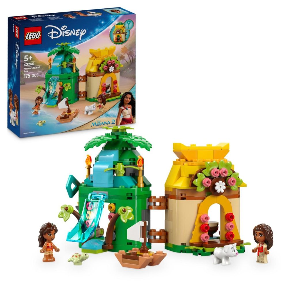 LEGO® Disney Princess - Distractie pe insula Moanei (43260)