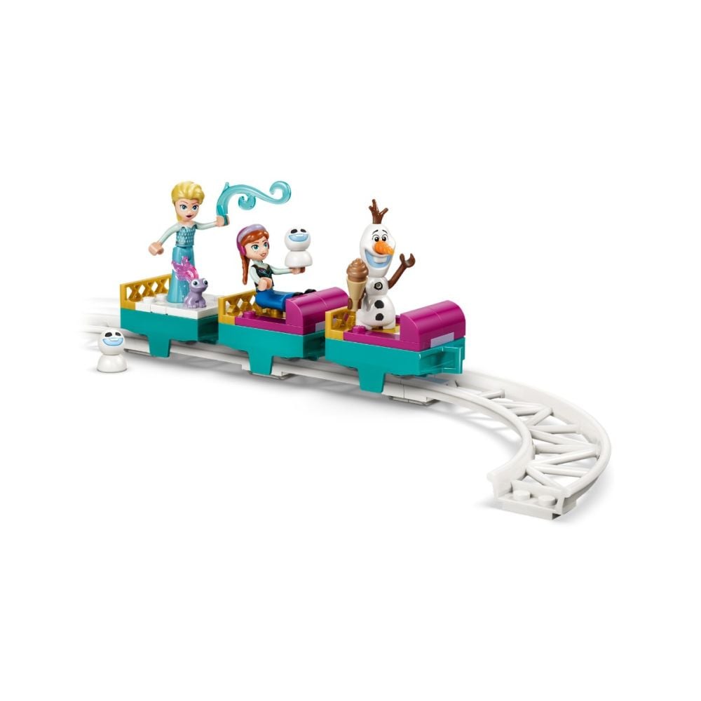 LEGO® Disney Princess - Aventura cu sania pe sine la castelul de gheata al Elsei (43281)