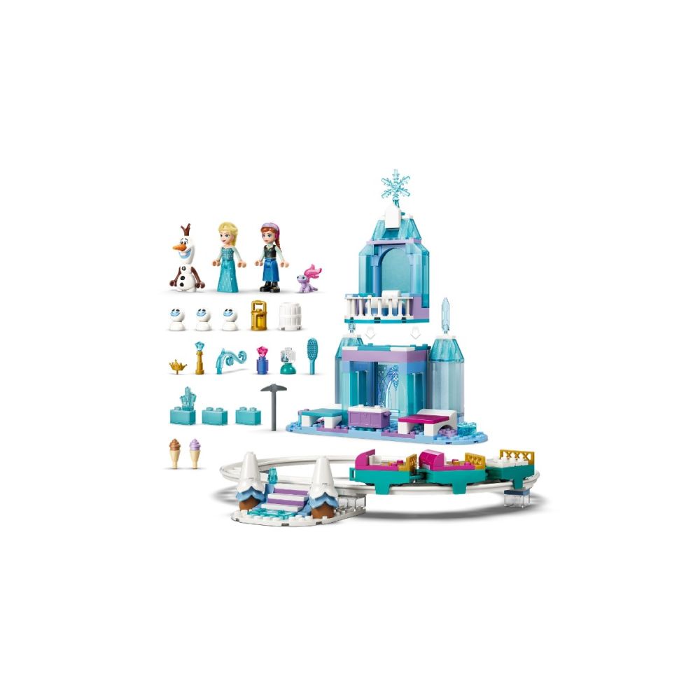 LEGO® Disney Princess - Aventura cu sania pe sine la castelul de gheata al Elsei (43281)