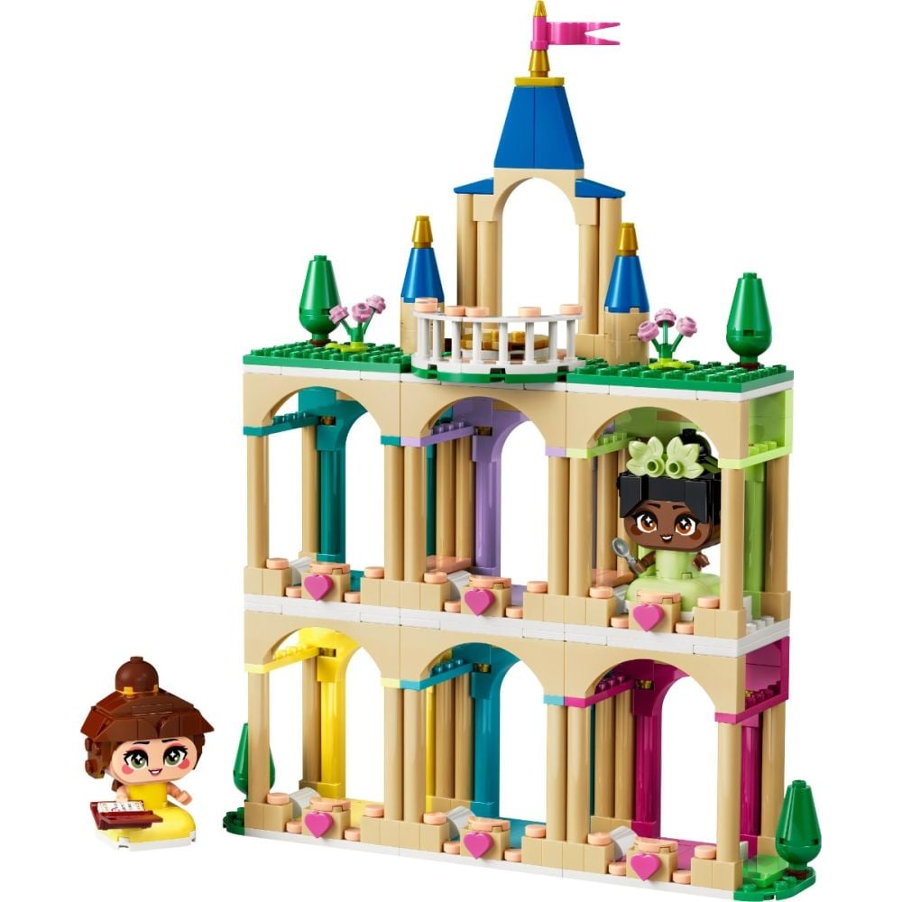 LEGO® Disney Princess - Miniprintesele Belle si Tiana la castel (43291)