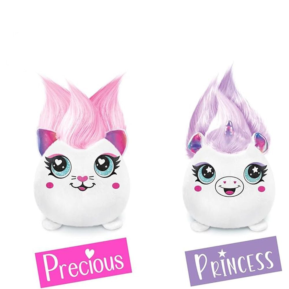 Jucarie de plus de colorat, Airbrush Plush, Hair-iffic Squishy