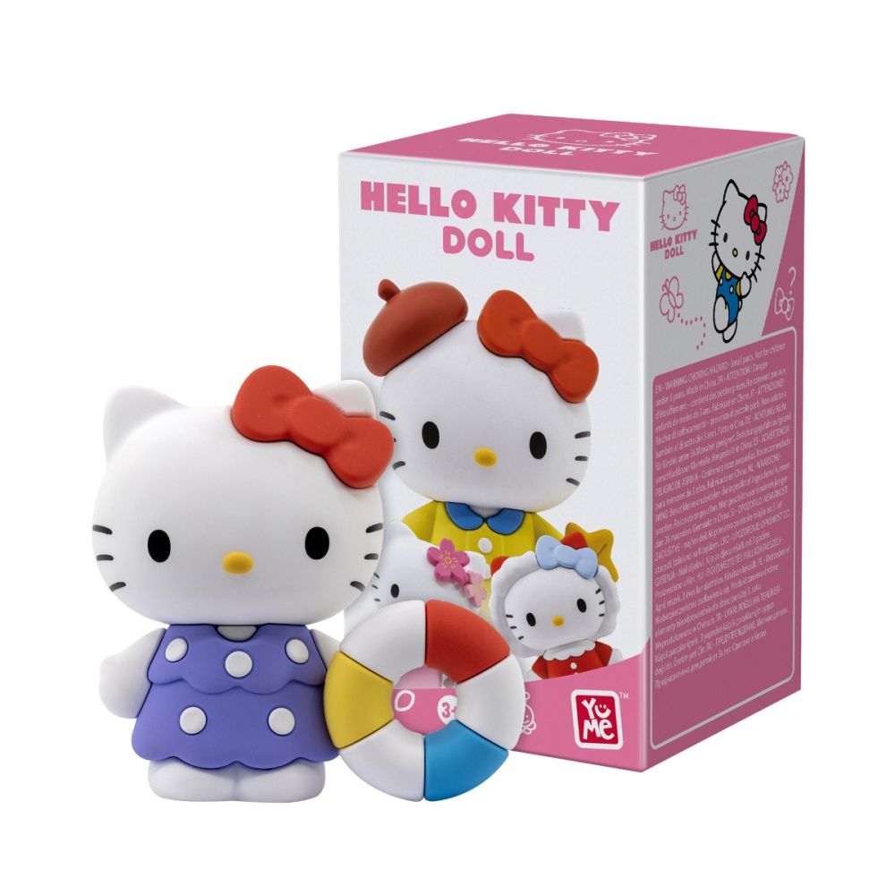 Mini figurina surpriza, Yume, Seria Four seasons, Hello Kitty, 7 cm