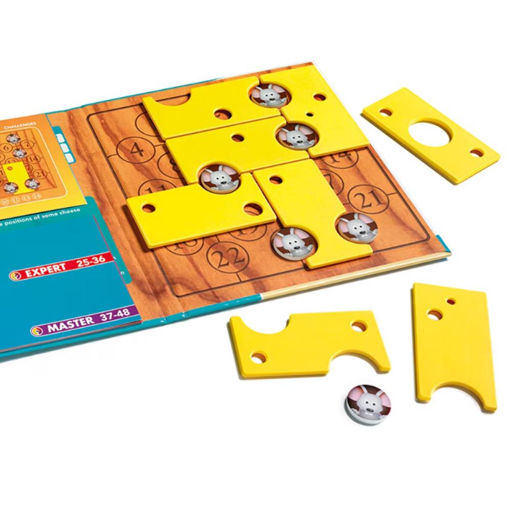 Joc de logica cu 48 de provocari, Smart Games, Brain Cheeser
