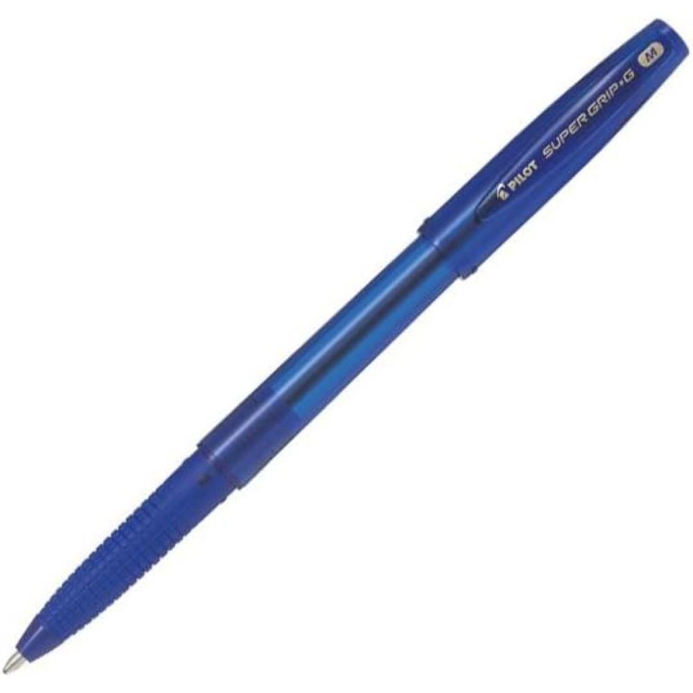 Pix cu bila Supergrip G, Pilot, 1.0 mm, Albastru