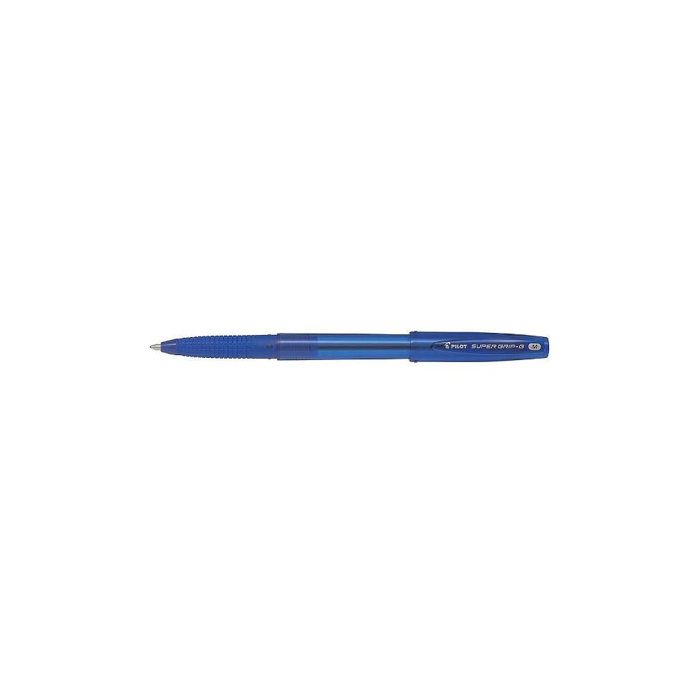 Pix cu bila Supergrip G, Pilot, 1.0 mm, Albastru
