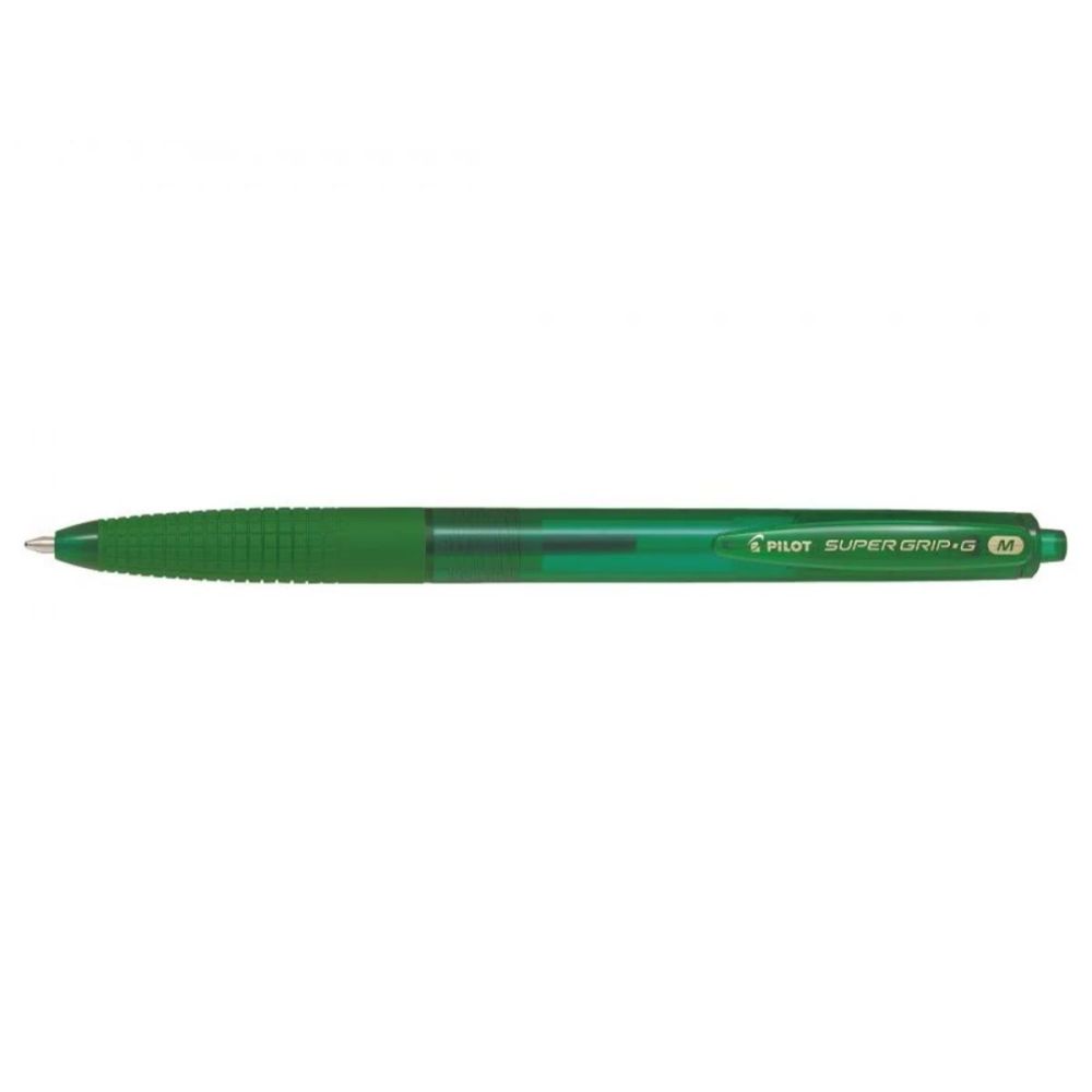 Pix cu bila Supergrip G, Pilot, 1.0 mm, Verde