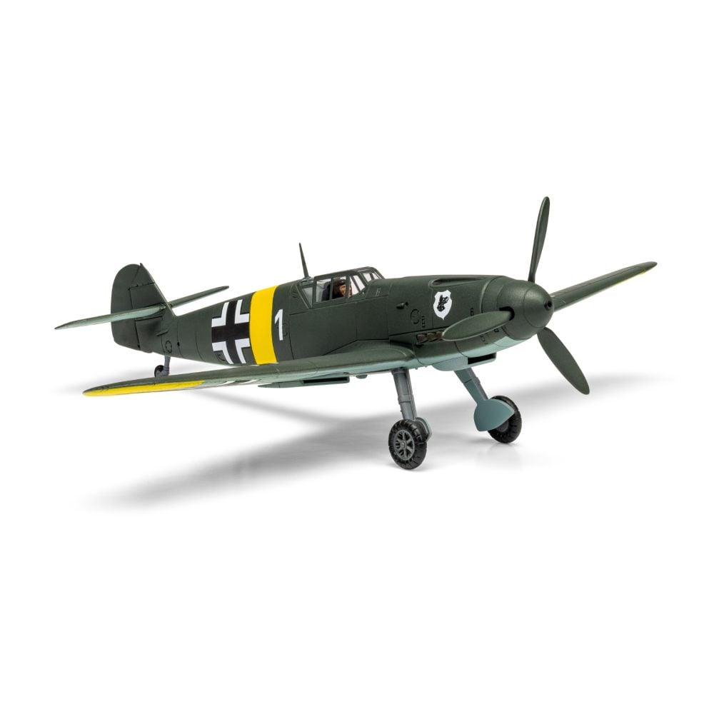 Set de constructie, Airfix Starter Set, Messerschmitt Bf109F-4, 30 piese