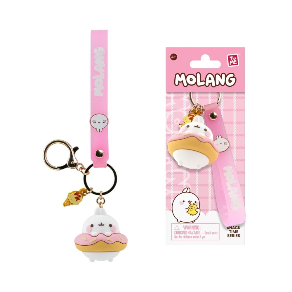 Breloc cu pandantiv si curea, Yume, Molang, Snack Time Series