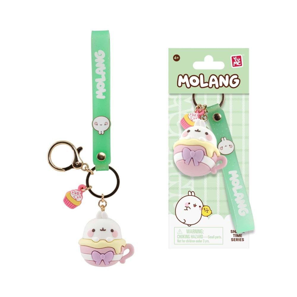 Breloc cu pandantiv si curea, Yume, Molang, Snack Time Series