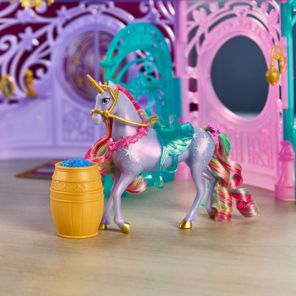 Set de joaca cu lumini si sunete, Unicorn Academy, Starglow Fountain & Stable