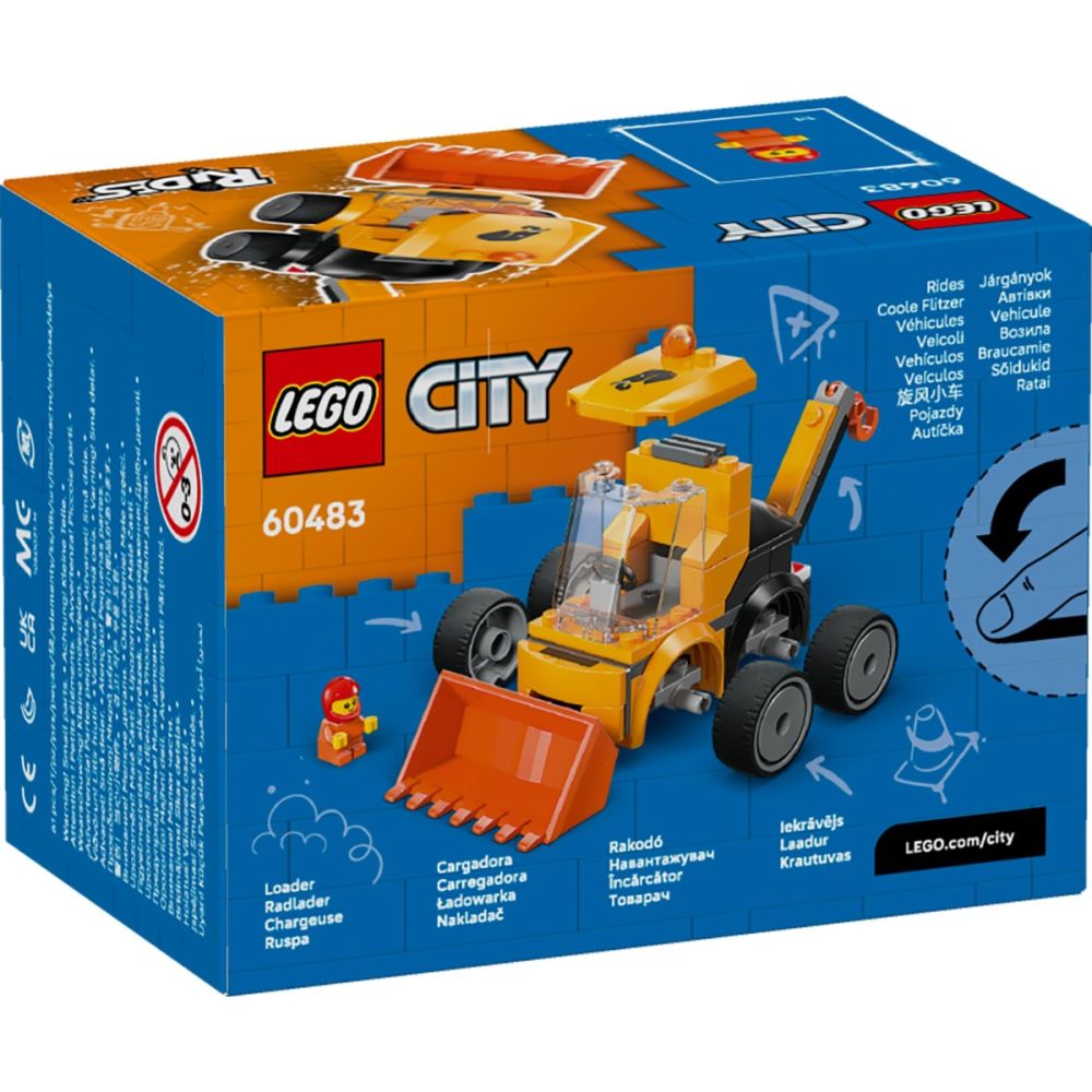 LEGO® City - Vehicule - Incarcator de constructii (60483)