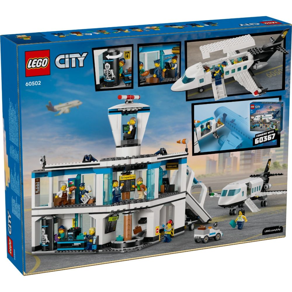 LEGO® City - Aeroport cu avion (60502)