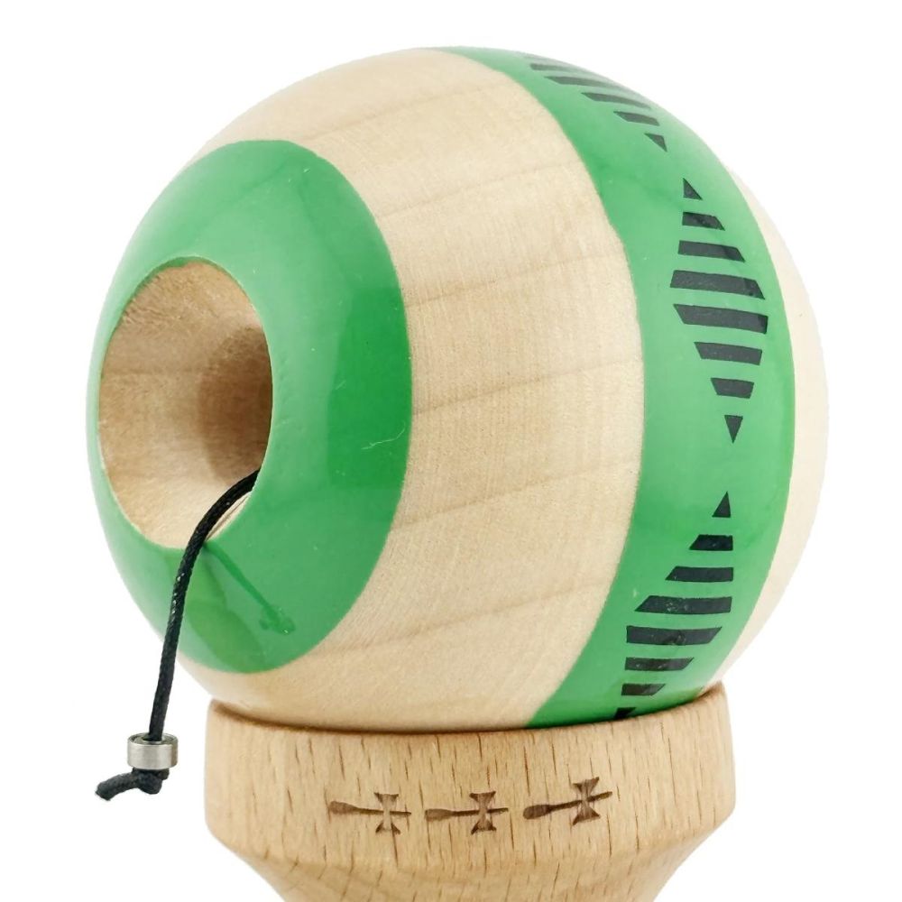 Jucarie de indemanare din lemn, Kendama X, Frequency Flippy, Super
