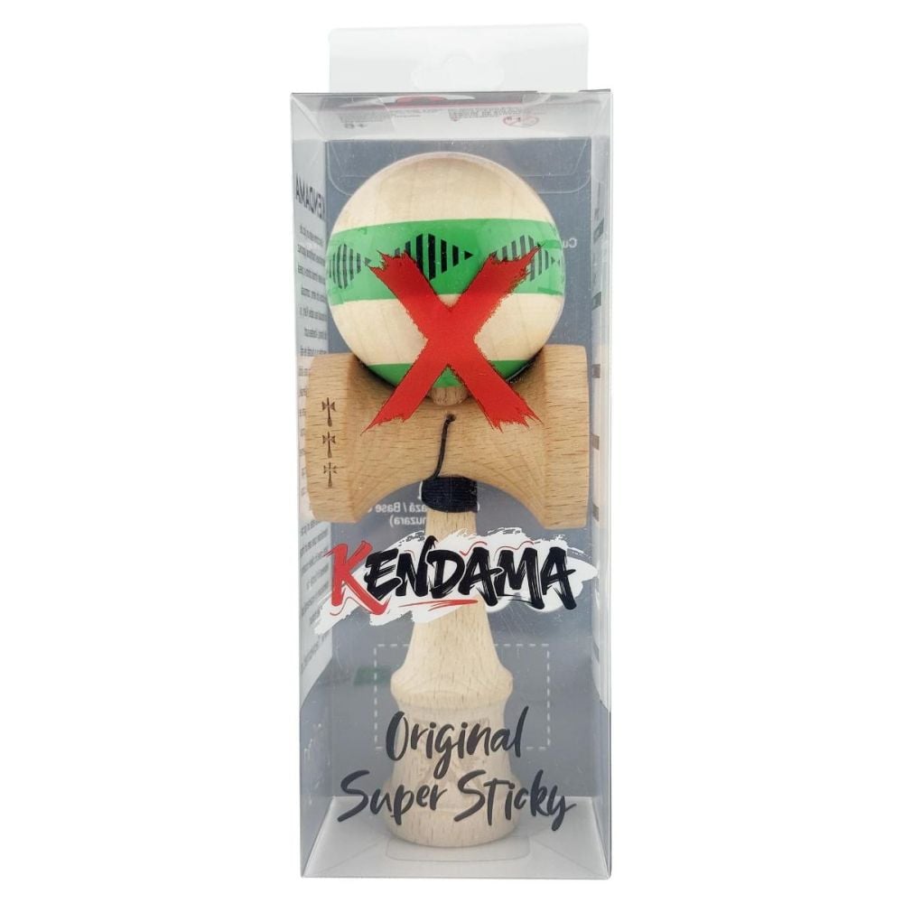 Jucarie de indemanare din lemn, Kendama X, Frequency Flippy, Super