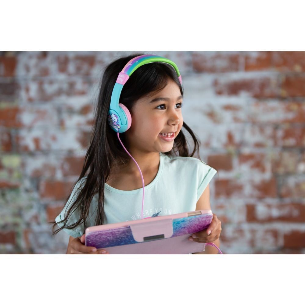 Casti audio cu fir, OTL, On-ear, Hello Kitty Unicorn