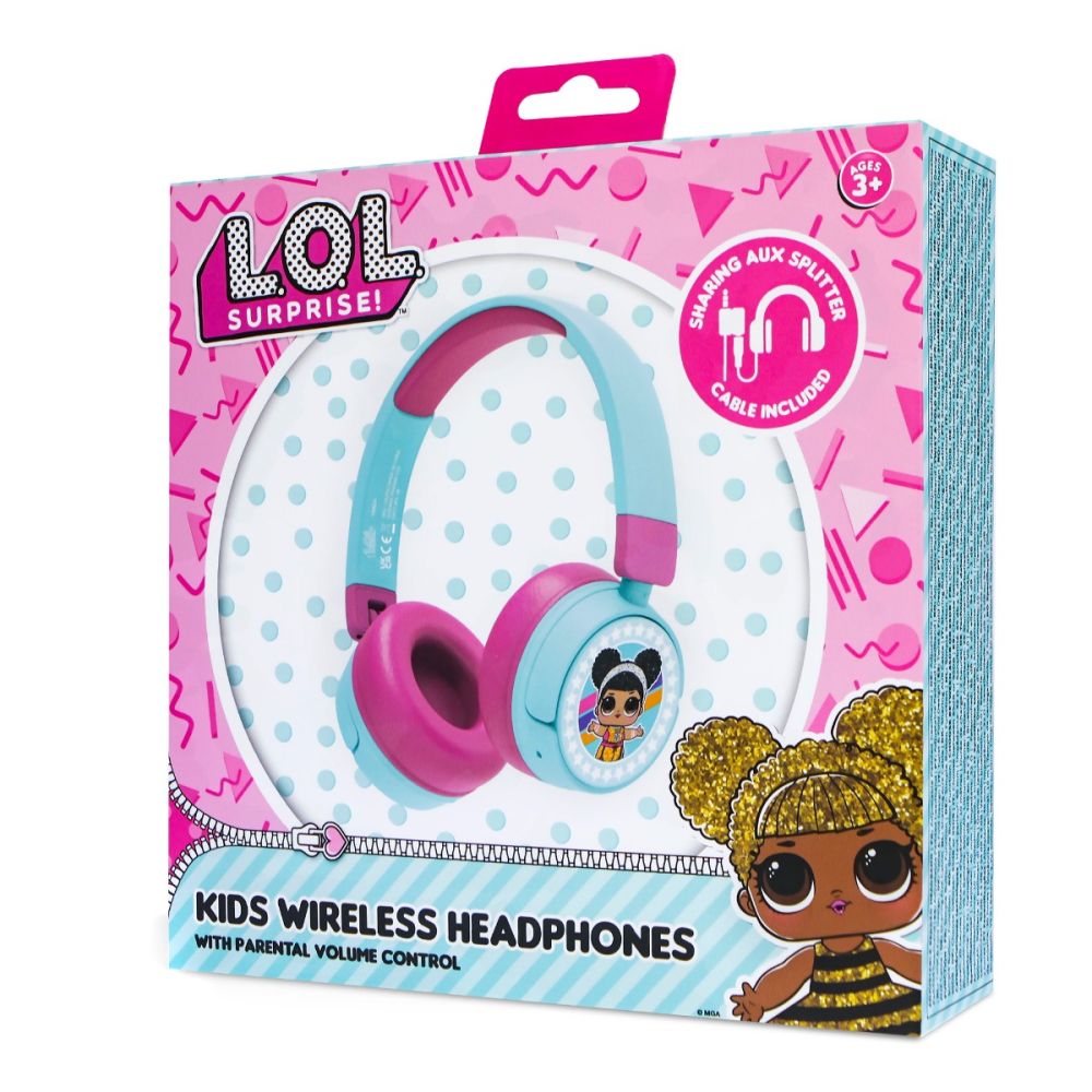 Casti wireless, OTL, On-ear, LOL Surprise