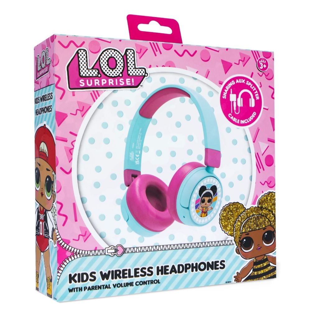 Casti wireless, OTL, On-ear, LOL Surprise