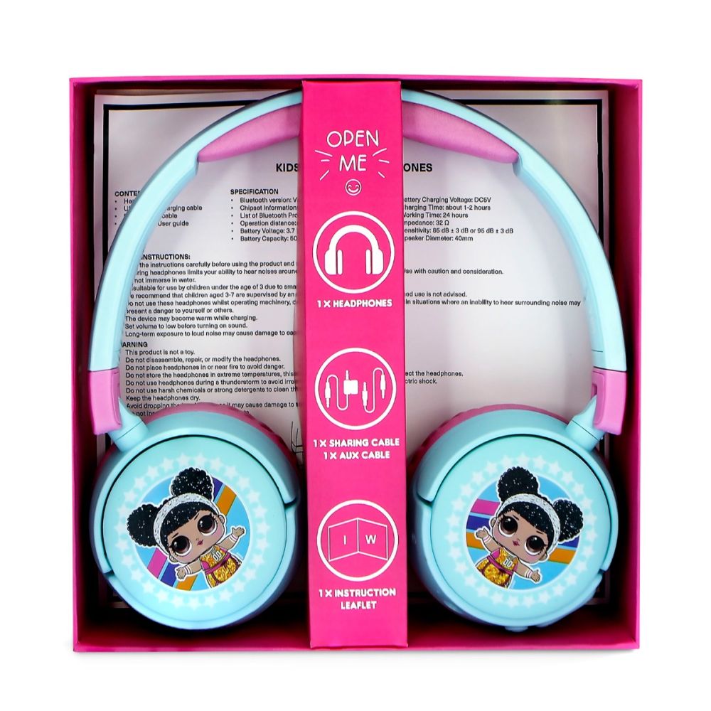 Casti wireless, OTL, On-ear, LOL Surprise