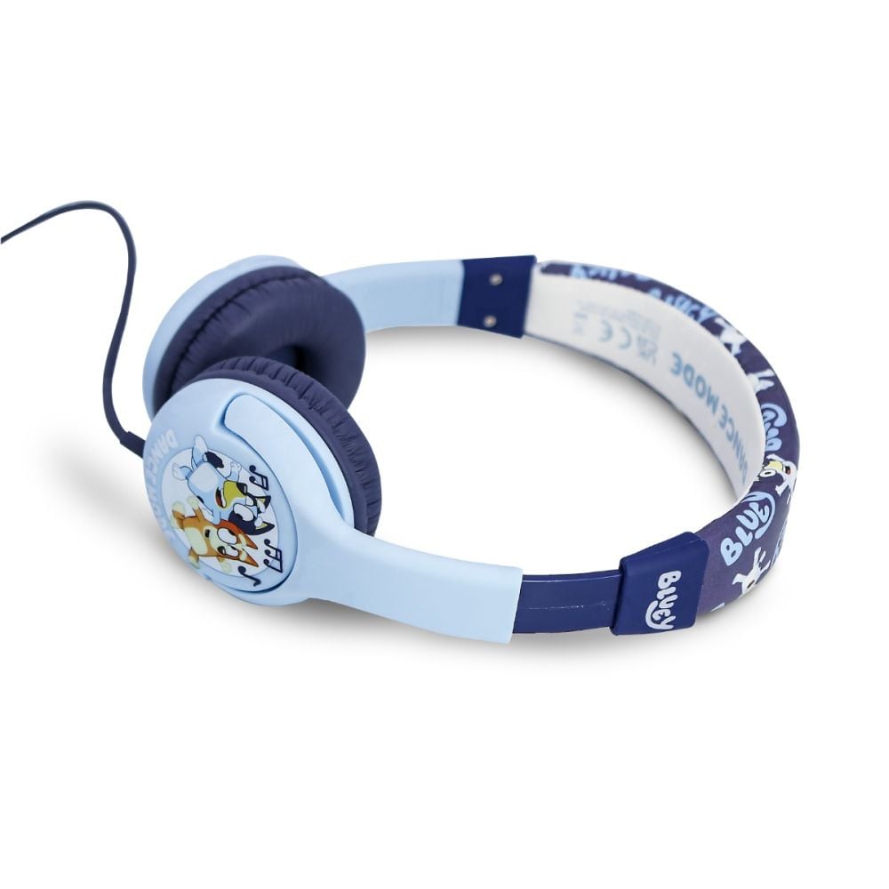 Casti audio cu fir, OTL, On-ear, Bluey