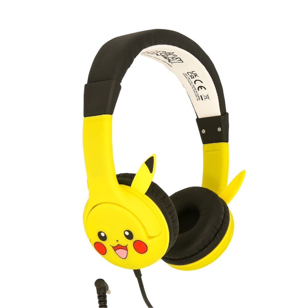 Casti audio cu fir, OTL, On-ear, Pokemon Pikachu