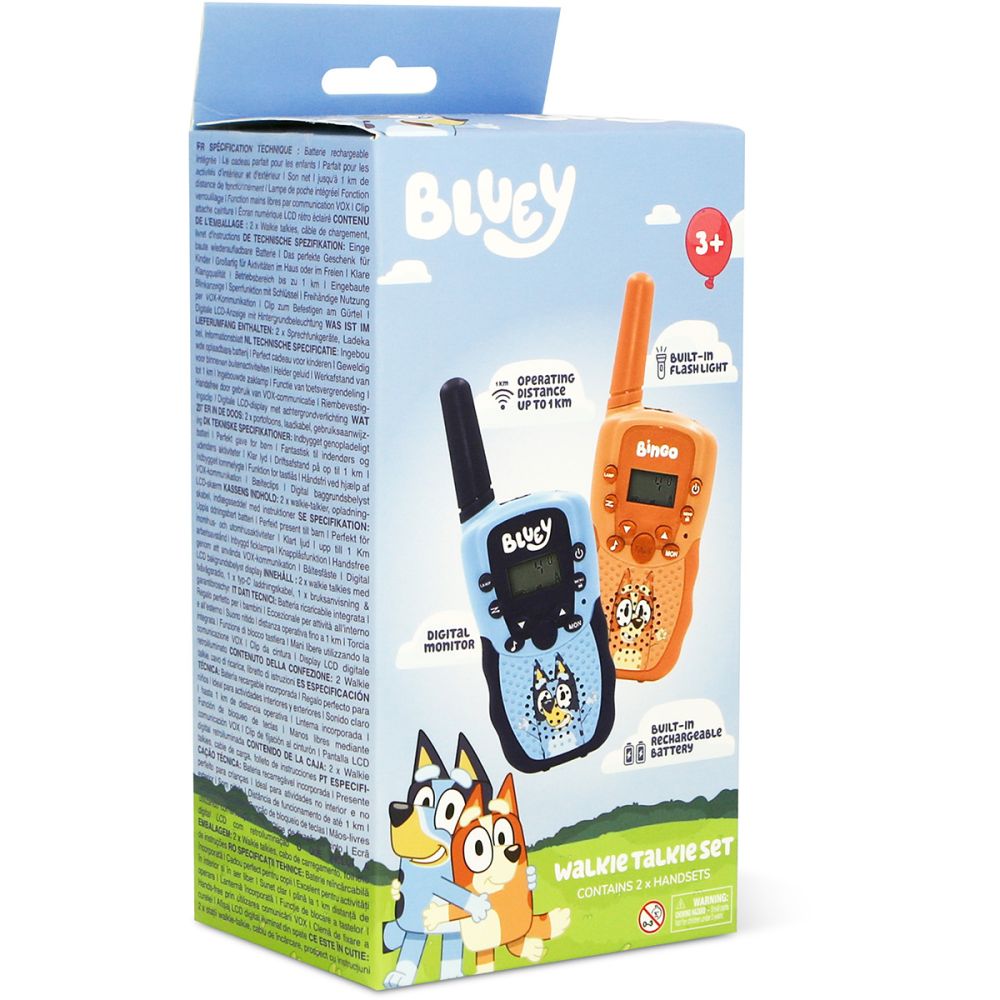 Set walkie talkie digital, OTL, Bluey