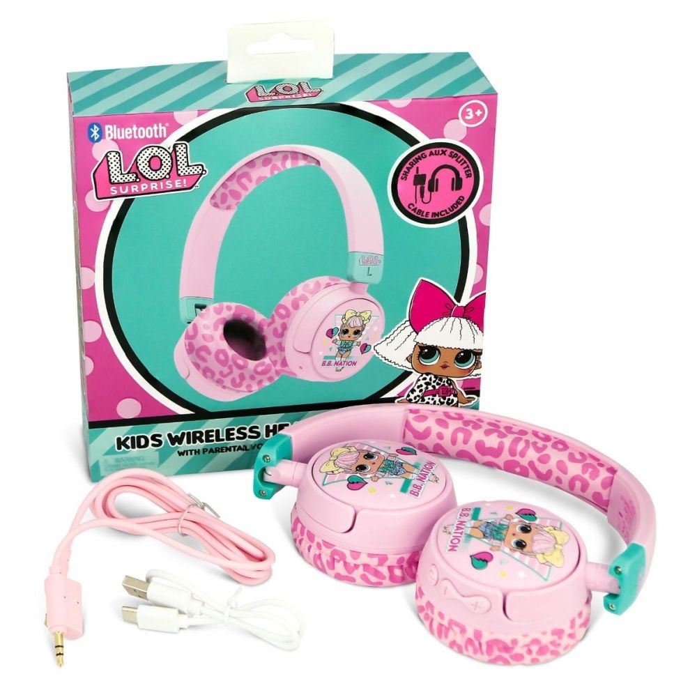 Casti wireless, OTL, On-ear, LOL Surprise BB Nation