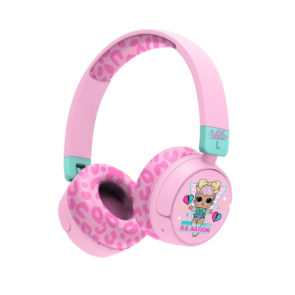 Casti wireless, OTL, On-ear, LOL Surprise BB Nation