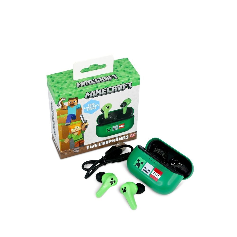 Casti earpods, OTL, Minecraft, TWS