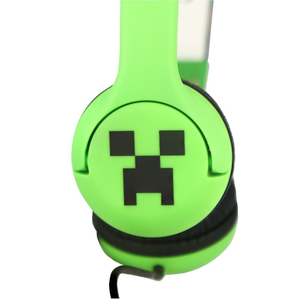 Casti audio cu fir, OTL, On-ear, Minecraft Creeper