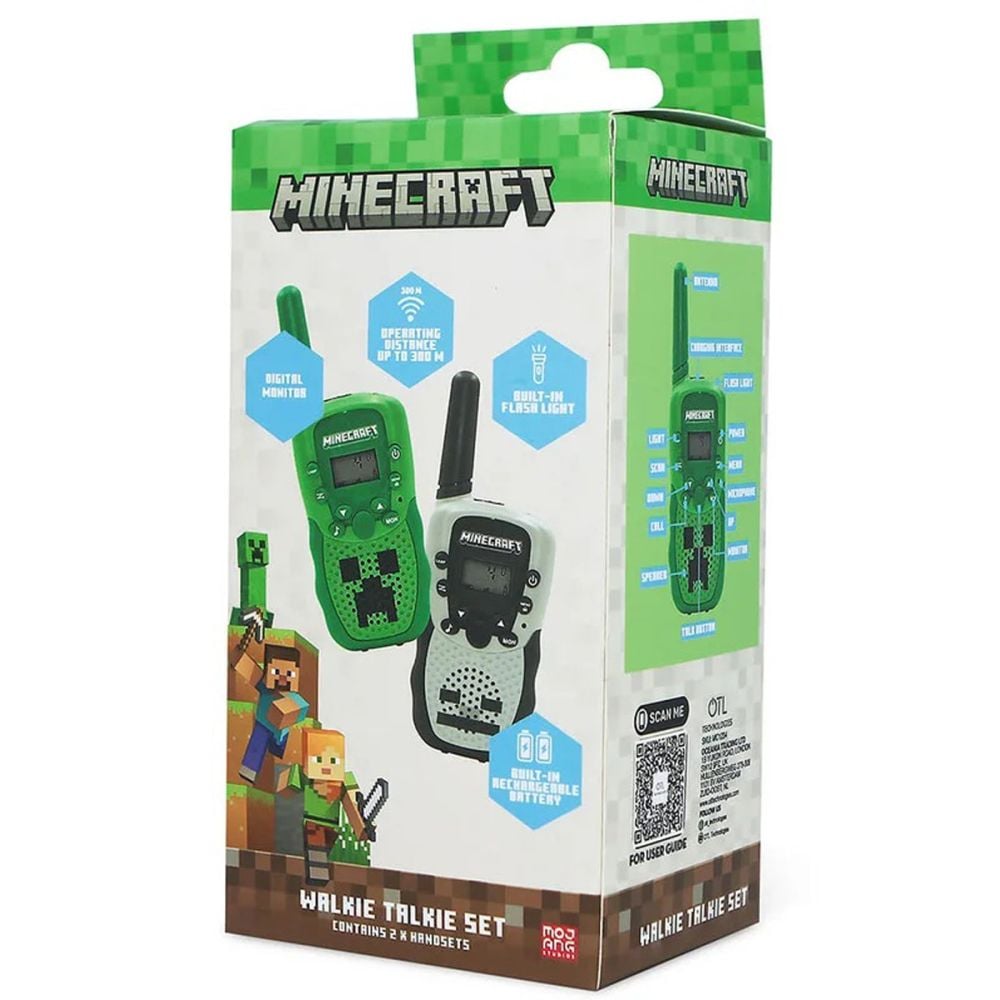 Set walkie talkie digital, OTL, Minecraft