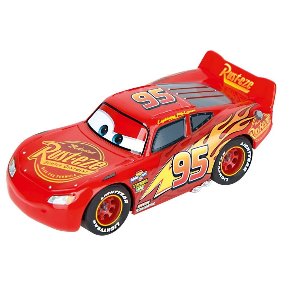 Set pista de curse cu 2 masinute, Carrera, Disney Cars