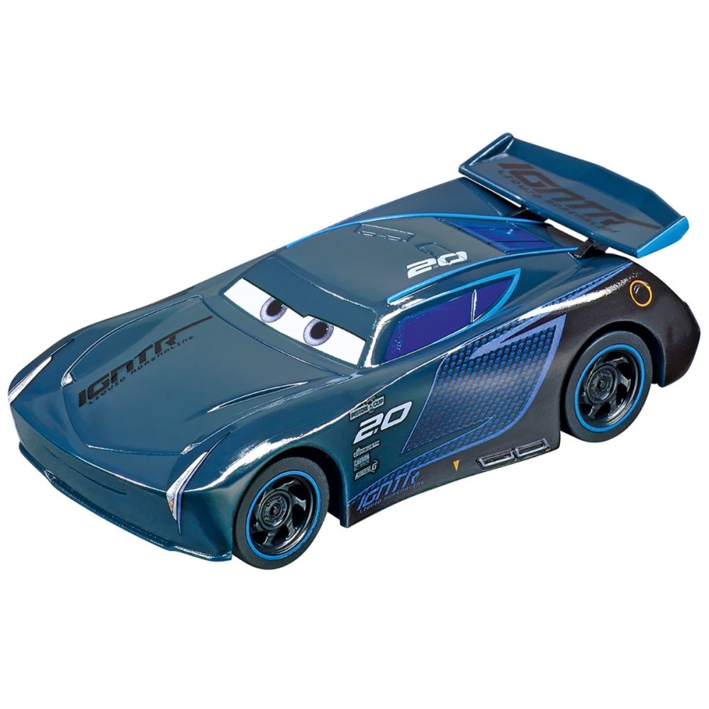 Set pista de curse cu 2 masinute, Carrera, Disney Cars