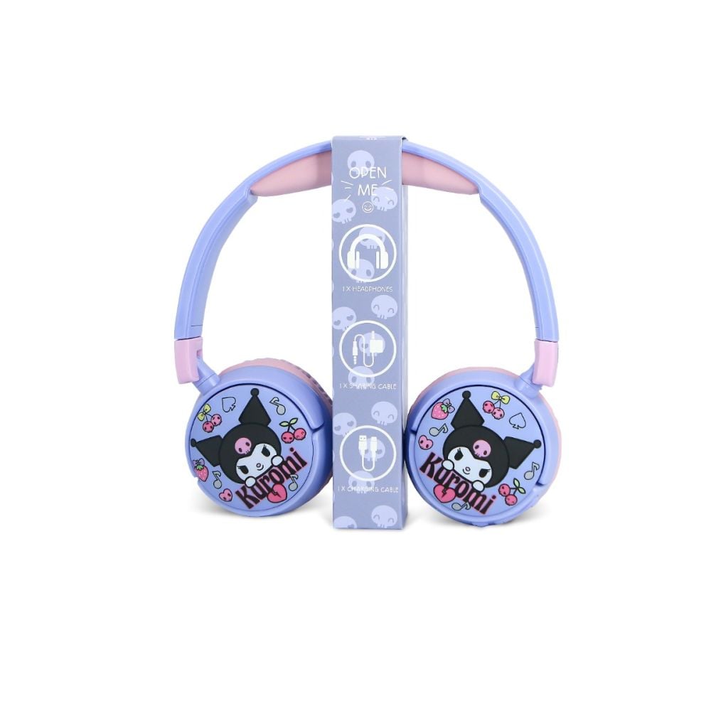 Casti wireless, OTL, Bluetooth, On-ear, Kuromi