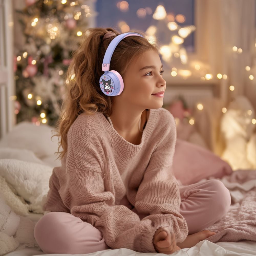 Casti wireless, OTL, Bluetooth, On-ear, Kuromi