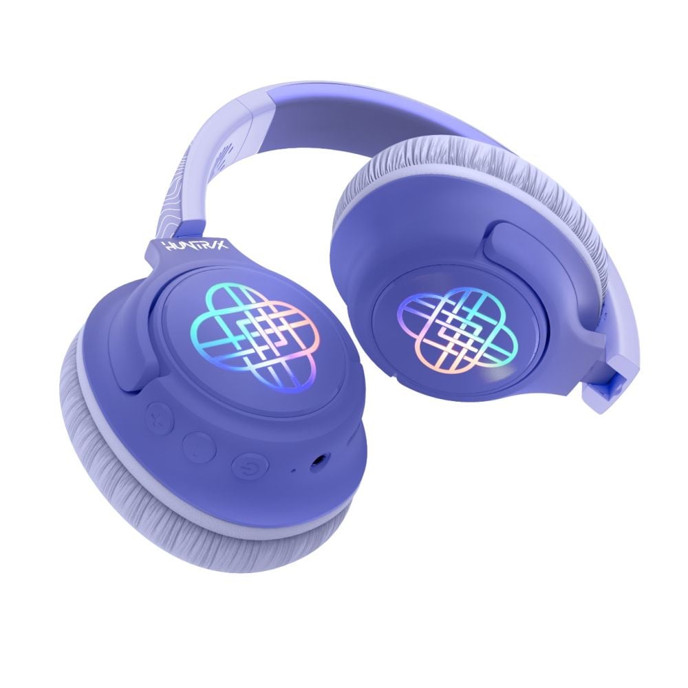 Casti wireless cu lumini LED, OTL, K-Pop Demon Hunters