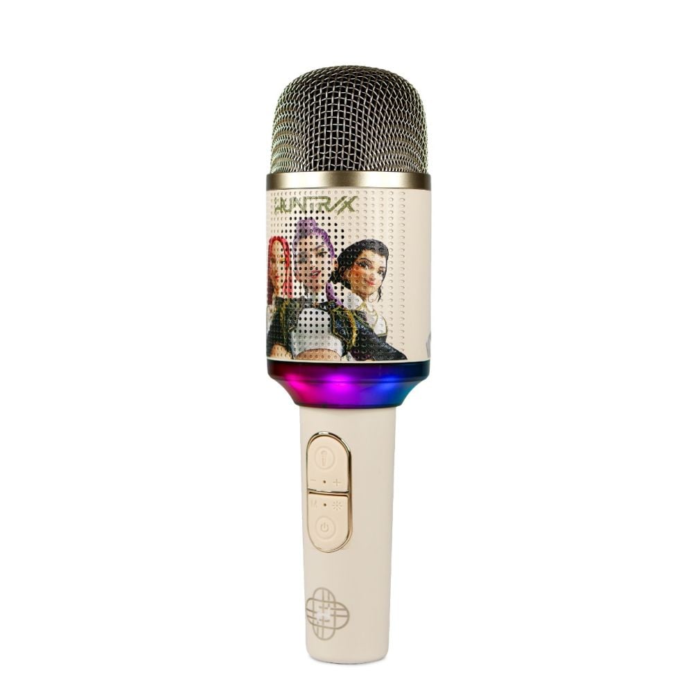 Microfon karaoke wireless PopSing, OTL, K-Pop Demon Hunters, Gold