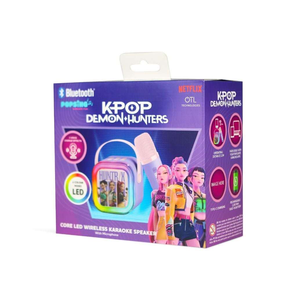 Boxa wireless cu un microfon, OTL, K-Pop Demon Hunters PopSing, Mov