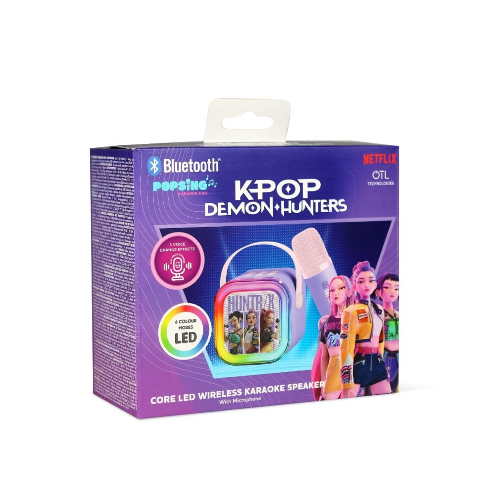 Boxa wireless cu un microfon, OTL, K-Pop Demon Hunters PopSing, Mov