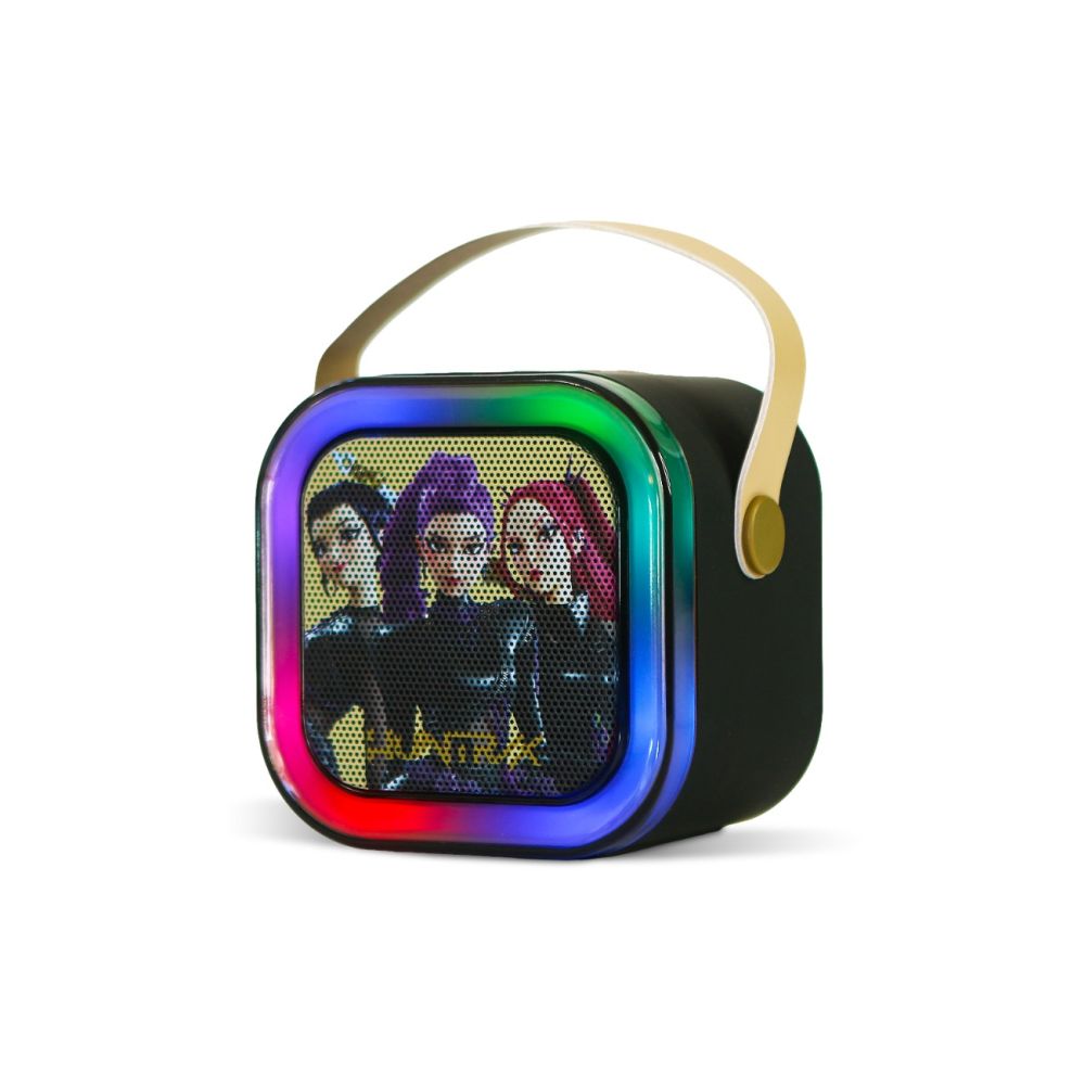 Boxa wireless cu un microfon, OTL, K-Pop Demon Hunters PopSing, Negru