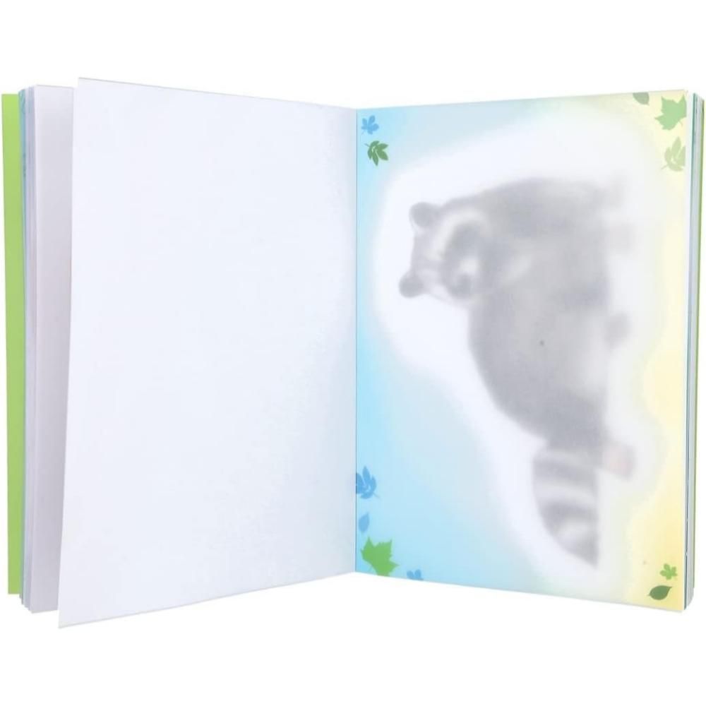 Carte de colorat si copiat, Depesche, Wildlife