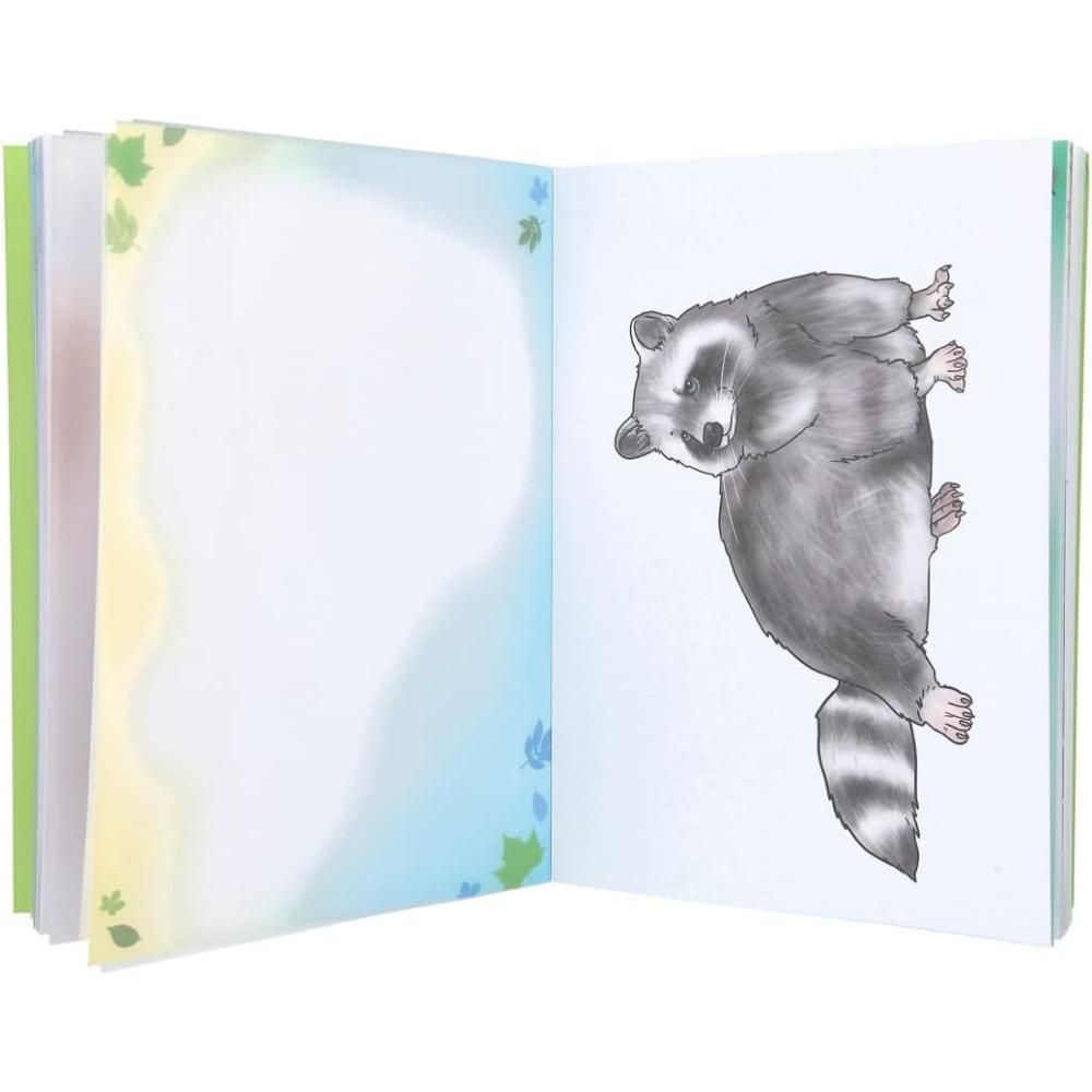 Carte de colorat si copiat, Depesche, Wildlife