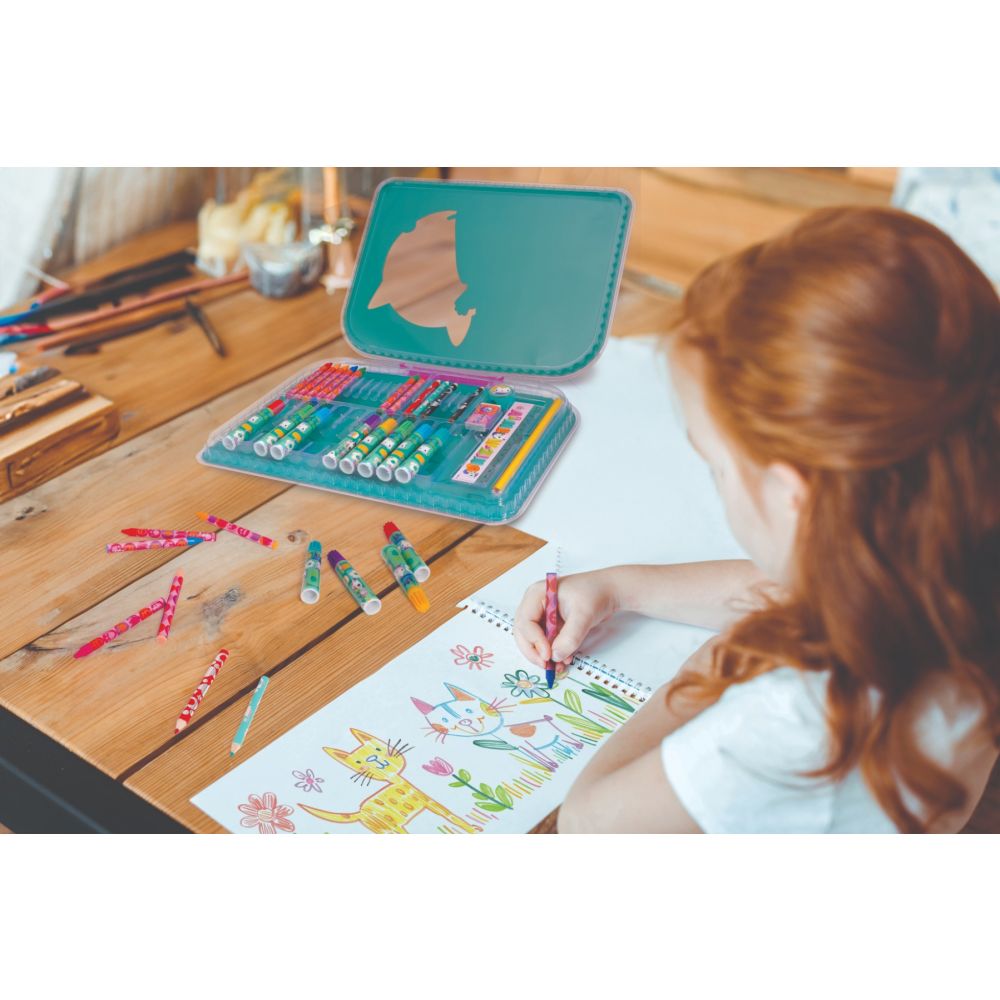 Set pentru desen in gentuta, Art Case, Gabbys Dollhouse