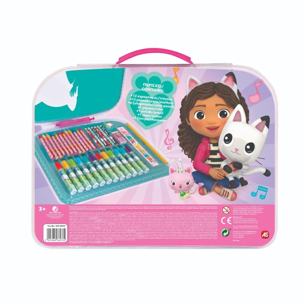 Set pentru desen in gentuta, Art Case, Gabbys Dollhouse