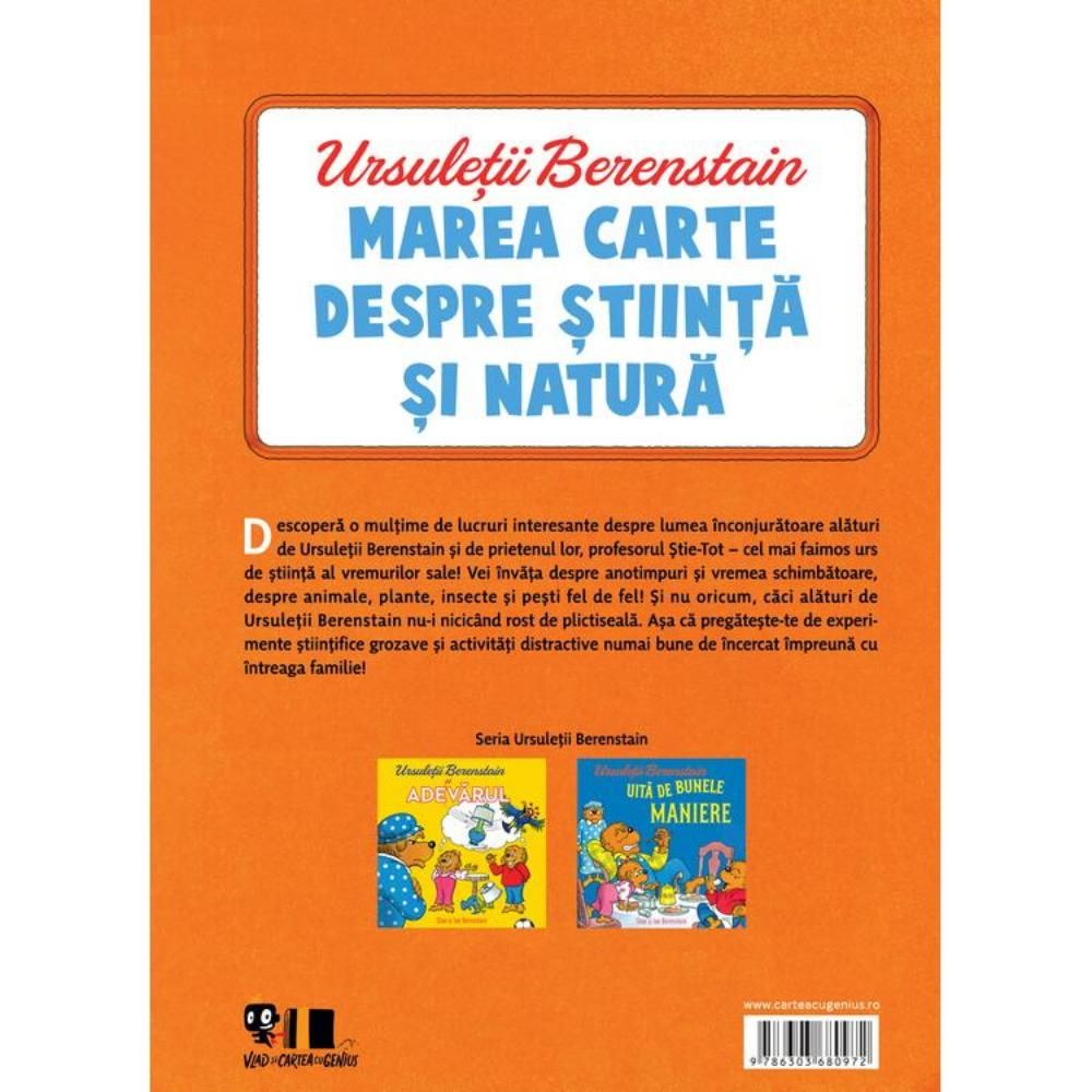 Ursuletii Berenstain, Marea carte despre stiinta si natura