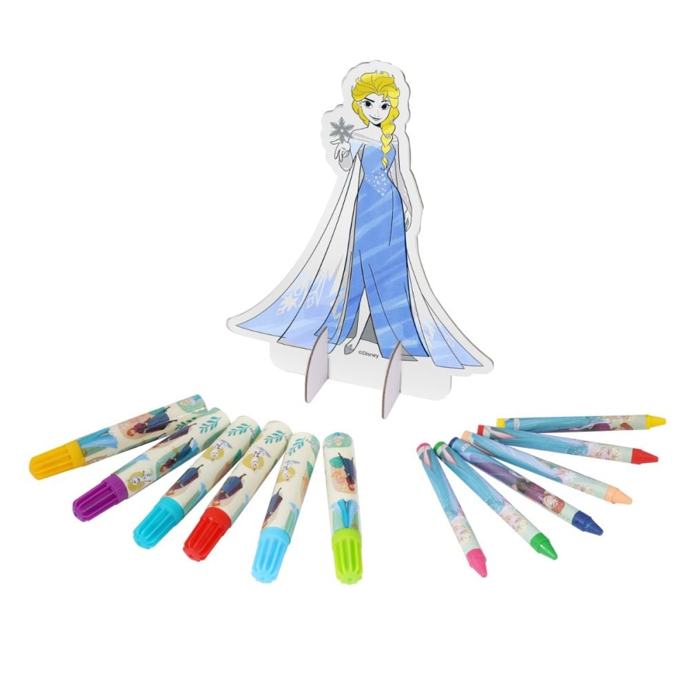 Set pentru desen in rucsac, Disney Frozen