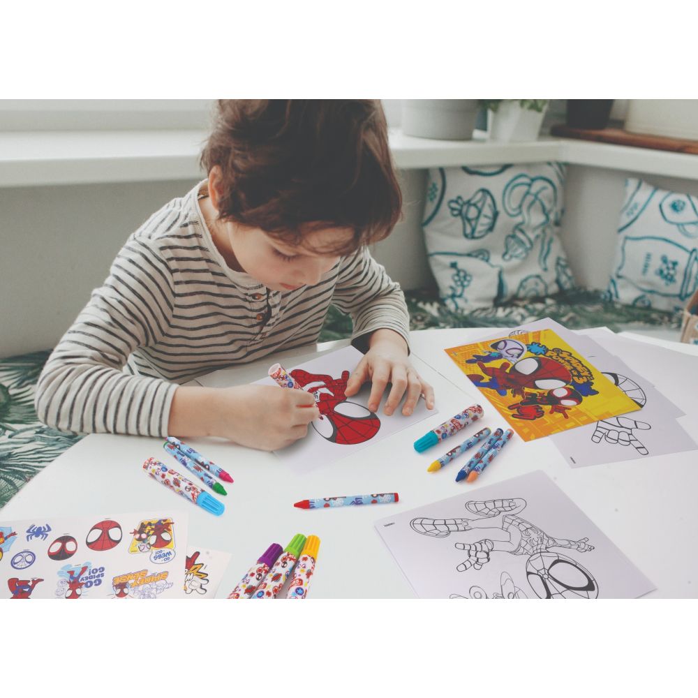 Set pentru desen in rucsac, Spidey And His Amazing Friends